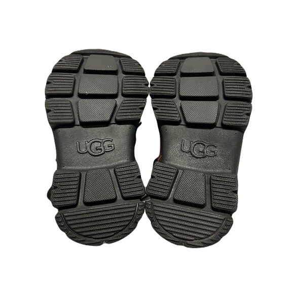 UGG Toddler Girls Size 6 Ashton Lace Up Sparkly Pink Glitter Boots EUC Size 6C - Picture 7 of 9